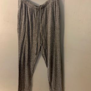 Aerie grey plush joggers